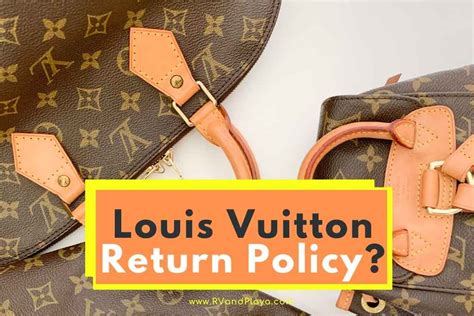 Louis Vuitton return policy